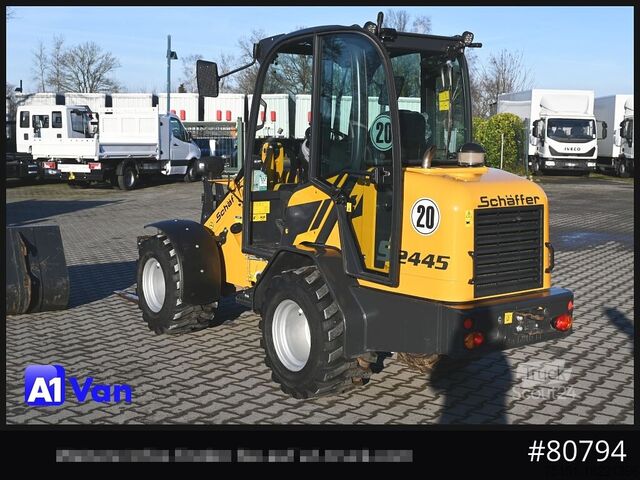 Furgone personalizzato SCHAEFFER Schäffer 2445S Hoflader, Gabel, 127 Bstd.