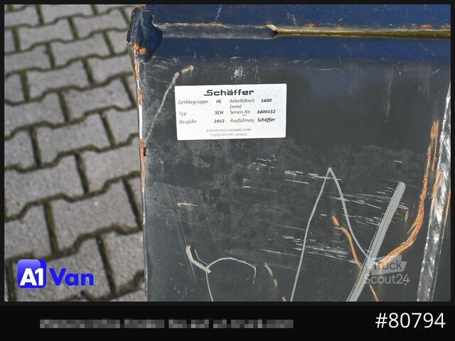 Furgone personalizzato SCHAEFFER Schäffer 2445S Hoflader, Gabel, 127 Bstd.