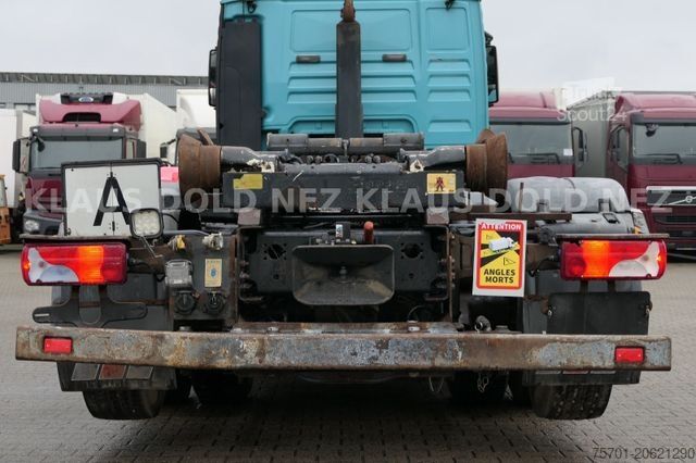 Roll-off tipper truck MAN TGX 26.440 Abrollkipper Meiller Lift-/Lenkachse