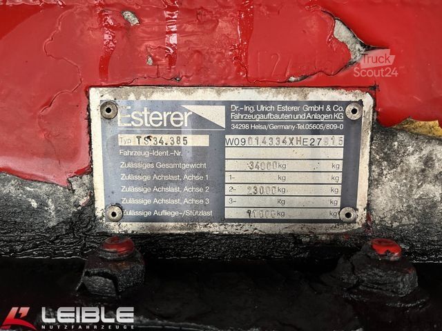 Tankauflieger Esterer TS34385*6 Kammern*Lift/Lenk*ADR FL/AT*
