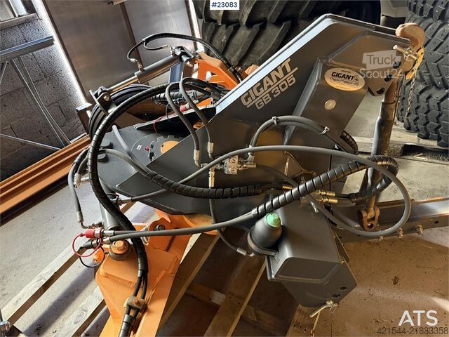 Niveleuse Gigant GB305 bakskjær - kraftig hydraulisk veghøvel/plane