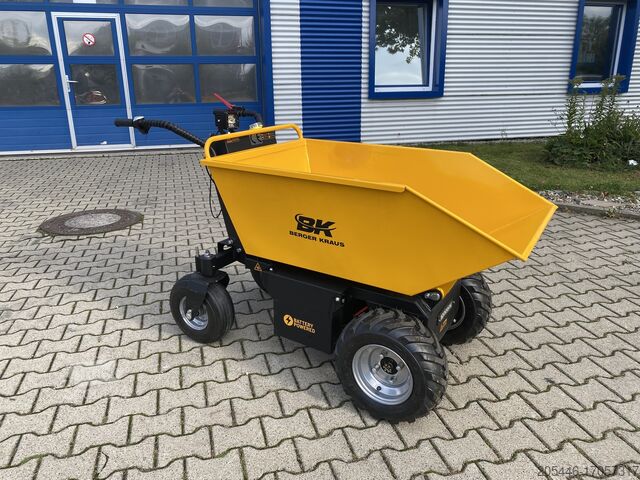 Carretilla eléctrica Minidumper 1000W Berger Kraus E-Dumper BK500HE Hydraulisch Kippbar