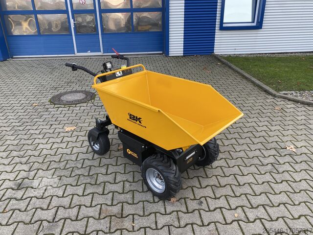 Carretilla eléctrica Minidumper 1000W Berger Kraus E-Dumper BK500HE Hydraulisch Kippbar