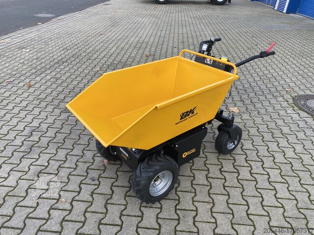 Carretilla eléctrica Minidumper 1000W Berger Kraus E-Dumper BK500HE Hydraulisch Kippbar