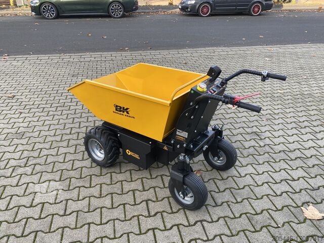Carretilla eléctrica Minidumper 1000W Berger Kraus E-Dumper BK500HE Hydraulisch Kippbar