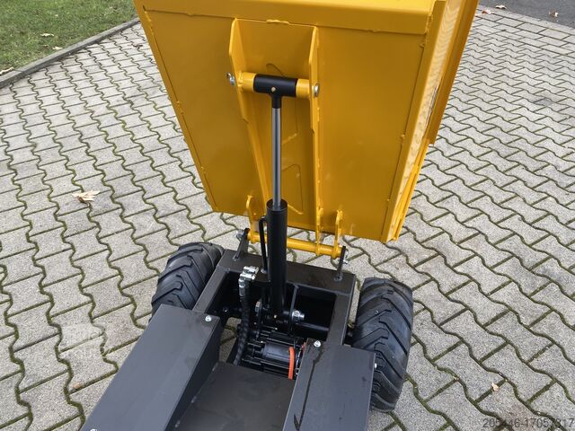 Carretilla eléctrica Minidumper 1000W Berger Kraus E-Dumper BK500HE Hydraulisch Kippbar