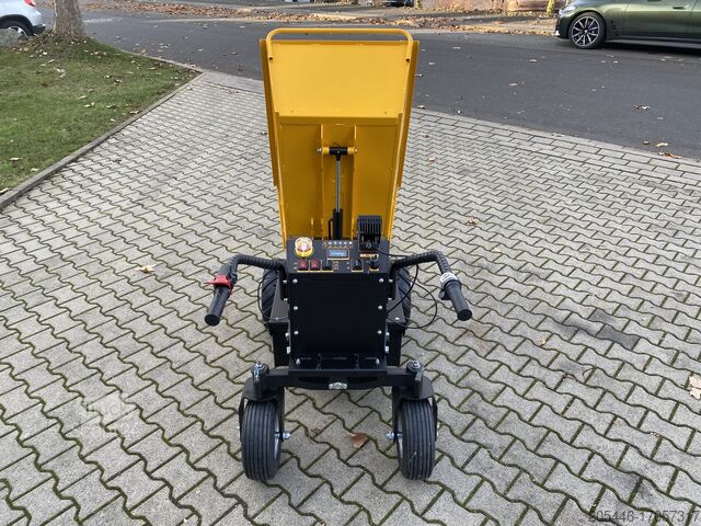 Carretilla eléctrica Minidumper 1000W Berger Kraus E-Dumper BK500HE Hydraulisch Kippbar