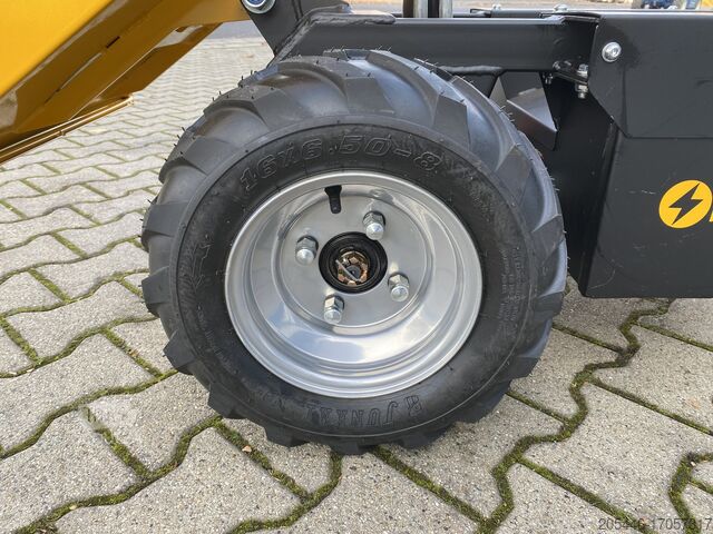 Carretilla eléctrica Minidumper 1000W Berger Kraus E-Dumper BK500HE Hydraulisch Kippbar