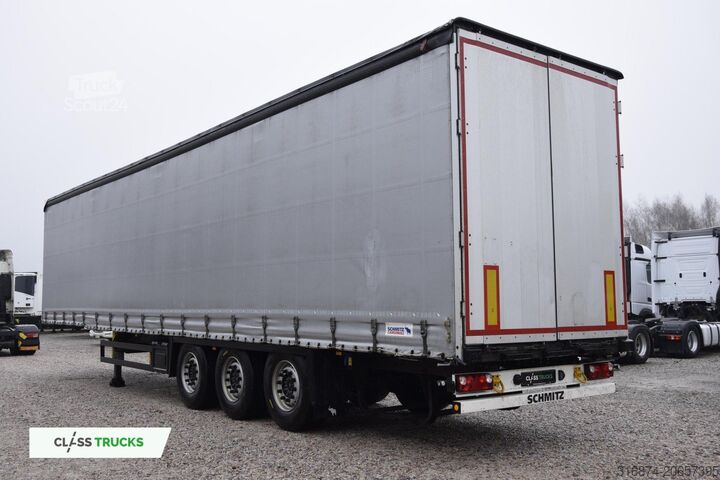 Atvira puspriekabė su tentu SCHMITZ CARGOBULL SCS24/L