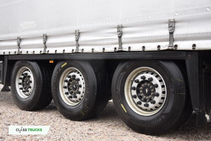 Atvira puspriekabė su tentu SCHMITZ CARGOBULL SCS24/L