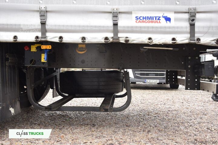 Atvira puspriekabė su tentu SCHMITZ CARGOBULL SCS24/L