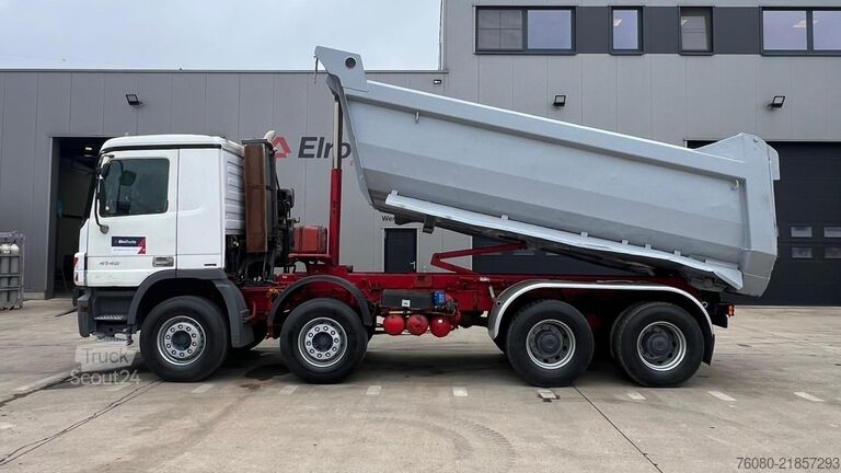 Tipper Mercedes-Benz Actros 4144 (3 PEDALES / 8X4 / LAMES / BIG AXLE...