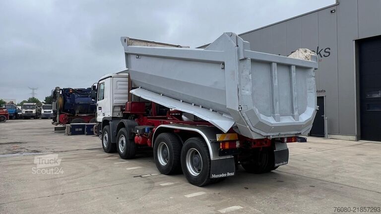 Tipper Mercedes-Benz Actros 4144 (3 PEDALES / 8X4 / LAMES / BIG AXLE...