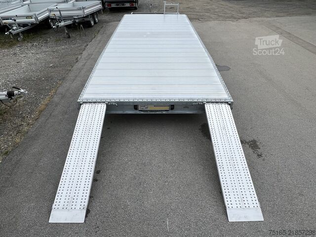 Plošinové přívěsy a univerzální transportéry Rosemeier ATB Tridem Plattform/Universaltransporter