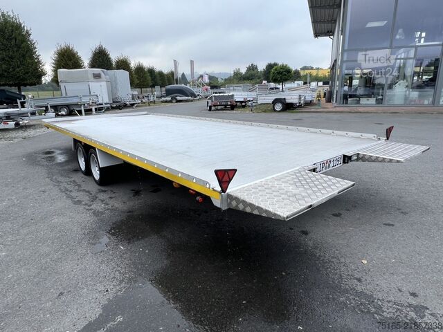 Reboque plataforma e transportador universal SCHARFEN Typ 13 Alu Plattform/Universaltransporter