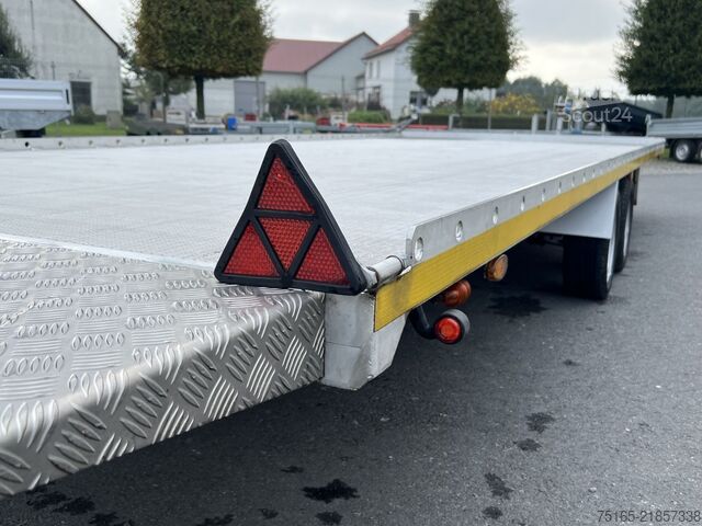 Reboque plataforma e transportador universal SCHARFEN Typ 13 Alu Plattform/Universaltransporter