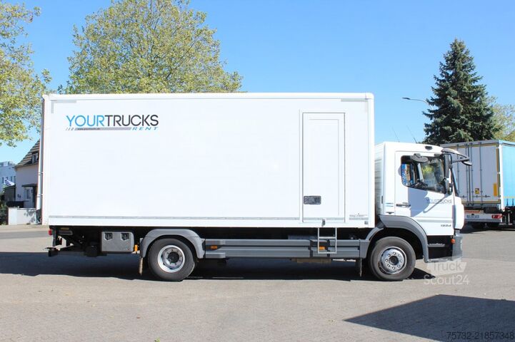 Kuorma-auto umpikorilla Mercedes-Benz Atego  1324 E6 Koffer Ladungssicherung Klima LBW