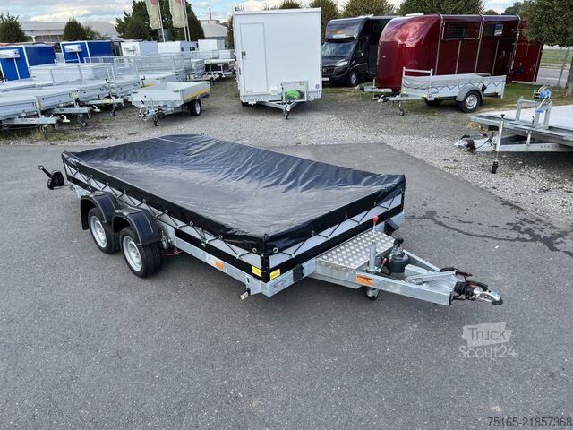 Lågbyggd släpvagn Vezeko Husky Car FB 27.39 Autotransporter