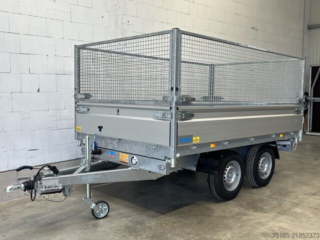 Tipper HAPERT Cobalt HM-2 Pendelklappe+Gitte Dreiseitenkipper