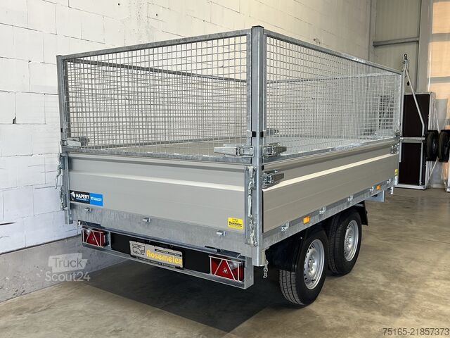 Tipper HAPERT Cobalt HM-2 Pendelklappe+Gitte Dreiseitenkipper