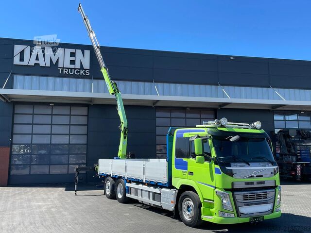 Vrachtwagen met kraan Volvo FM FM 500 Effer 145.2/2S