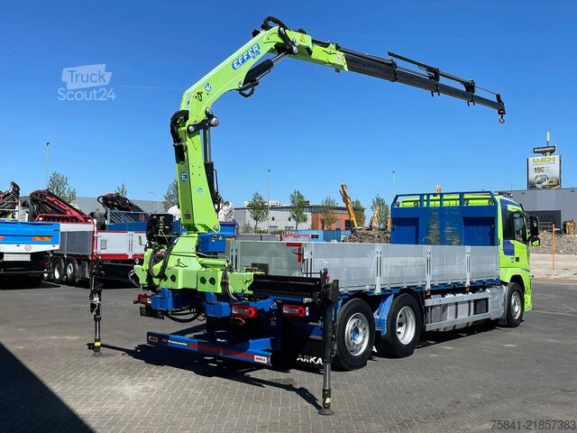Vrachtwagen met kraan Volvo FM FM 500 Effer 145.2/2S