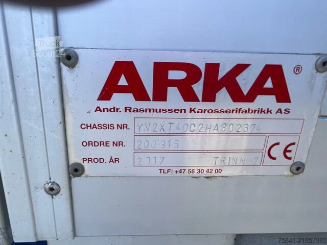 Autokrāna kravas automašīna Volvo FM FM 500 Effer 145.2/2S