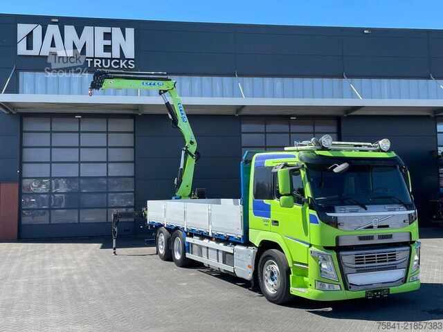 Autokrāna kravas automašīna Volvo FM FM 500 Effer 145.2/2S
