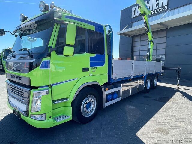 Autokrāna kravas automašīna Volvo FM FM 500 Effer 145.2/2S