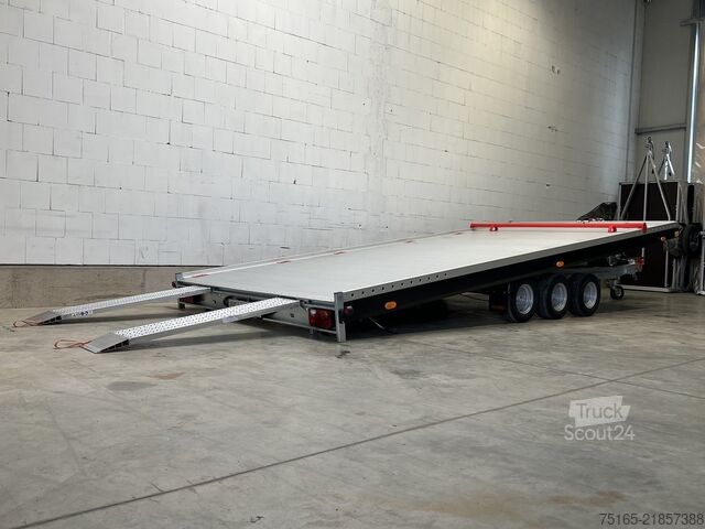 Car carrier van Vezeko Jumbo Light 35.56 E-Winde Autotransporter