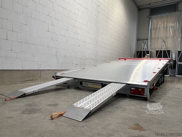 Bestelwagen autodrager Vezeko Jumbo Light 35.56 E-Winde Autotransporter
