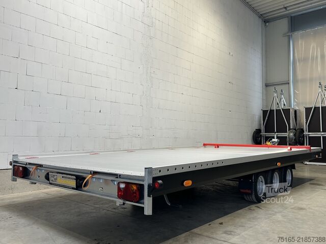 Car carrier van Vezeko Jumbo Light 35.56 E-Winde Autotransporter