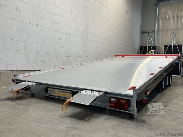 Bestelwagen autodrager Vezeko Jumbo Light 35.56 E-Winde Autotransporter
