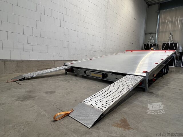 Bestelwagen autodrager Vezeko Jumbo Light 35.56 E-Winde Autotransporter