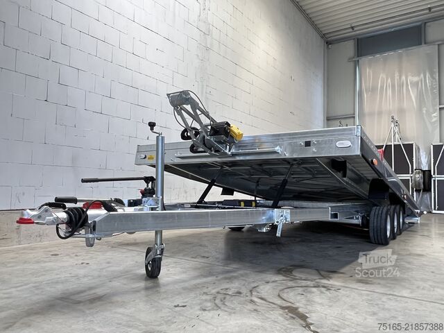 Bestelwagen autodrager Vezeko Jumbo Light 35.56 E-Winde Autotransporter