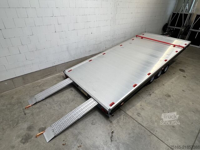 Car carrier van Vezeko Jumbo Light 35.56 E-Winde Autotransporter