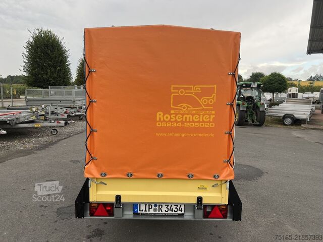 Dėžinis priekaba Rosemeier VE Spectrum B 13.25 Cirkus Plane Kastenanhänger geb