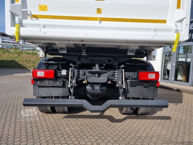 Three-sided tipper truck IVECO AD300X48Z HR OFF 6x4 Meiller-Kipper + Bordmatik
