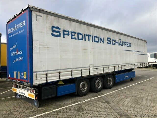 Open oplegger met zeil Krone Profi Liner SDP 27 eLB4-CS