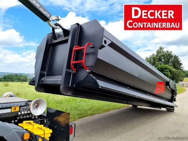 Contenitore scarrabile Decker Containerbau Abrollcontainer Halfpipe, Länge 6500mm