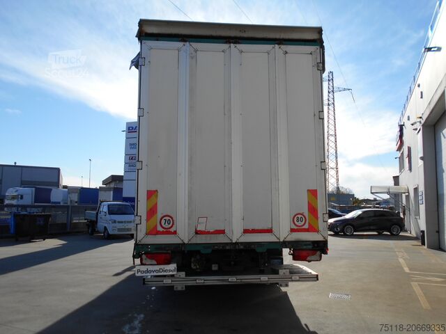 Caminhão com plataforma e lona SCANIA R450 6x2 CENTINA + SPONDA