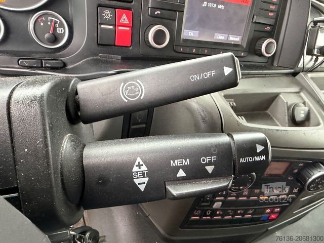 Kanca kasalı yük kamyonu (roll-off) MAN TGS 35.400 Abrollkipper Meiller Krans Atlas 12,1