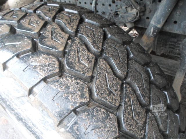 Kanca kasalı yük kamyonu (roll-off) MERCEDES-BENZ 2545 L/ Meiller Abroller/ Lenkachse