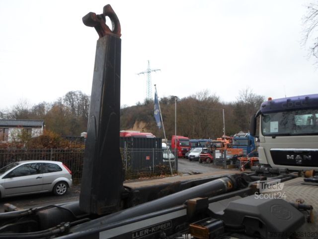 Kanca kasalı yük kamyonu (roll-off) MERCEDES-BENZ 2545 L/ Meiller Abroller/ Lenkachse