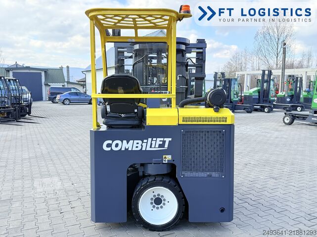 Stivuitor cu patru direcții Combilift CB2500 GAS TRIPLEX 4900 FORK POSITIONER
