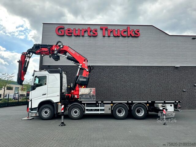 Camion-grue Volvo FH 8X4 BAKWAGEN MET FASSI F1150RA.2.28 XHE-DYNA...