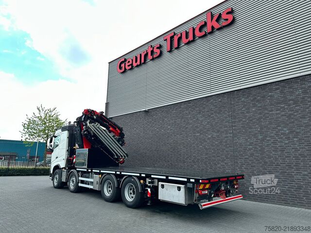 Camion-grue Volvo FH 8X4 BAKWAGEN MET FASSI F1150RA.2.28 XHE-DYNA...
