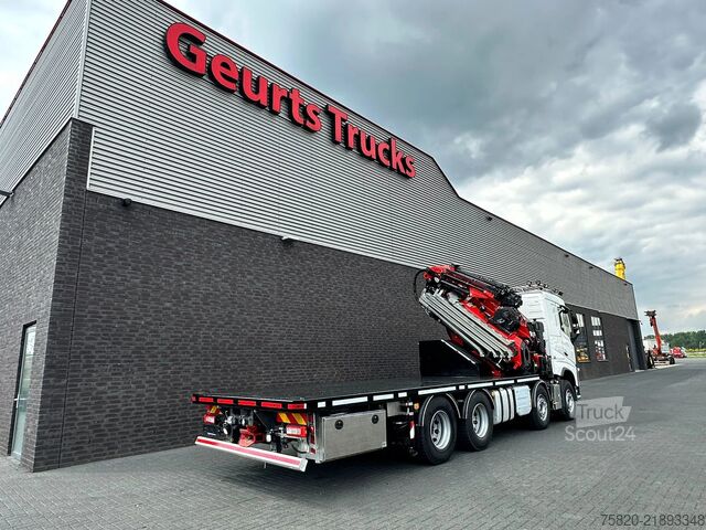 Camion-grue Volvo FH 8X4 BAKWAGEN MET FASSI F1150RA.2.28 XHE-DYNA...
