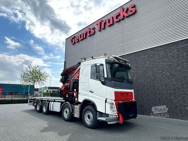 Camion-grue Volvo FH 8X4 BAKWAGEN MET FASSI F1150RA.2.28 XHE-DYNA...