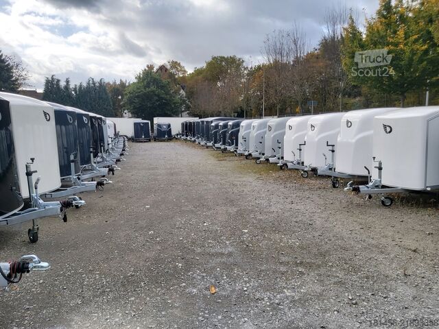 Rimorchio per auto Cheval Liberté Cargo 1300 Debon aero 1300 Pullman Heckrampe direkt